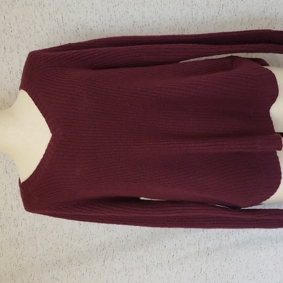 Deep Purple Pullover Sweater - Picture 1 of 5